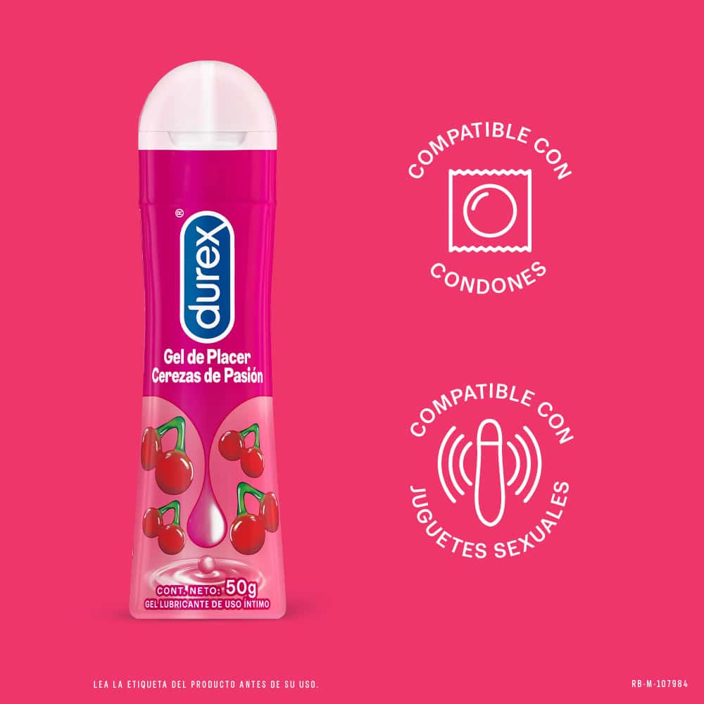 Lubricante Durex Play Cerezas