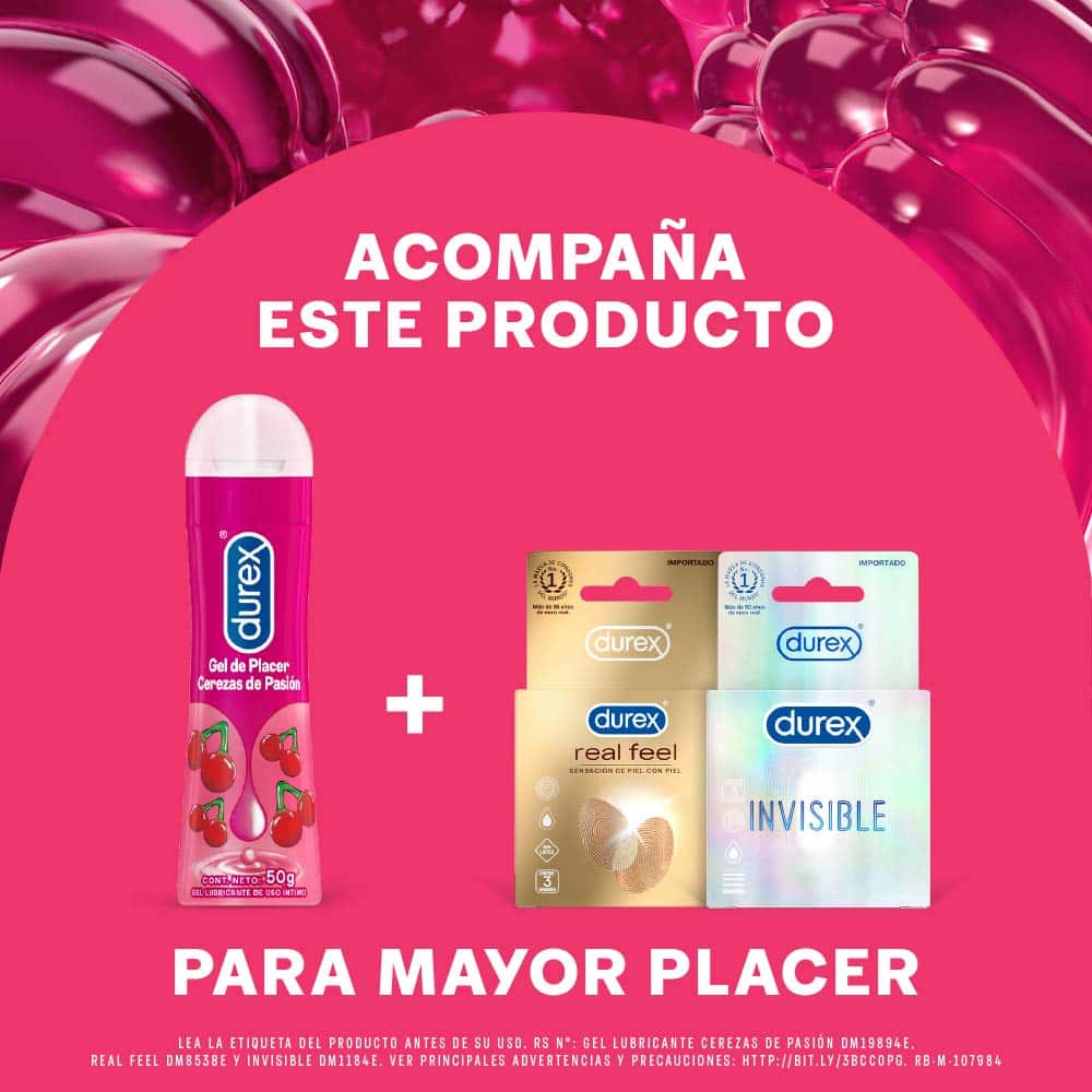 Lubricante Durex Play Cerezas