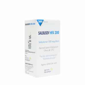 Salbusev HFA 100 Mcg/ Dosis Aerosol para Inhalación Libre