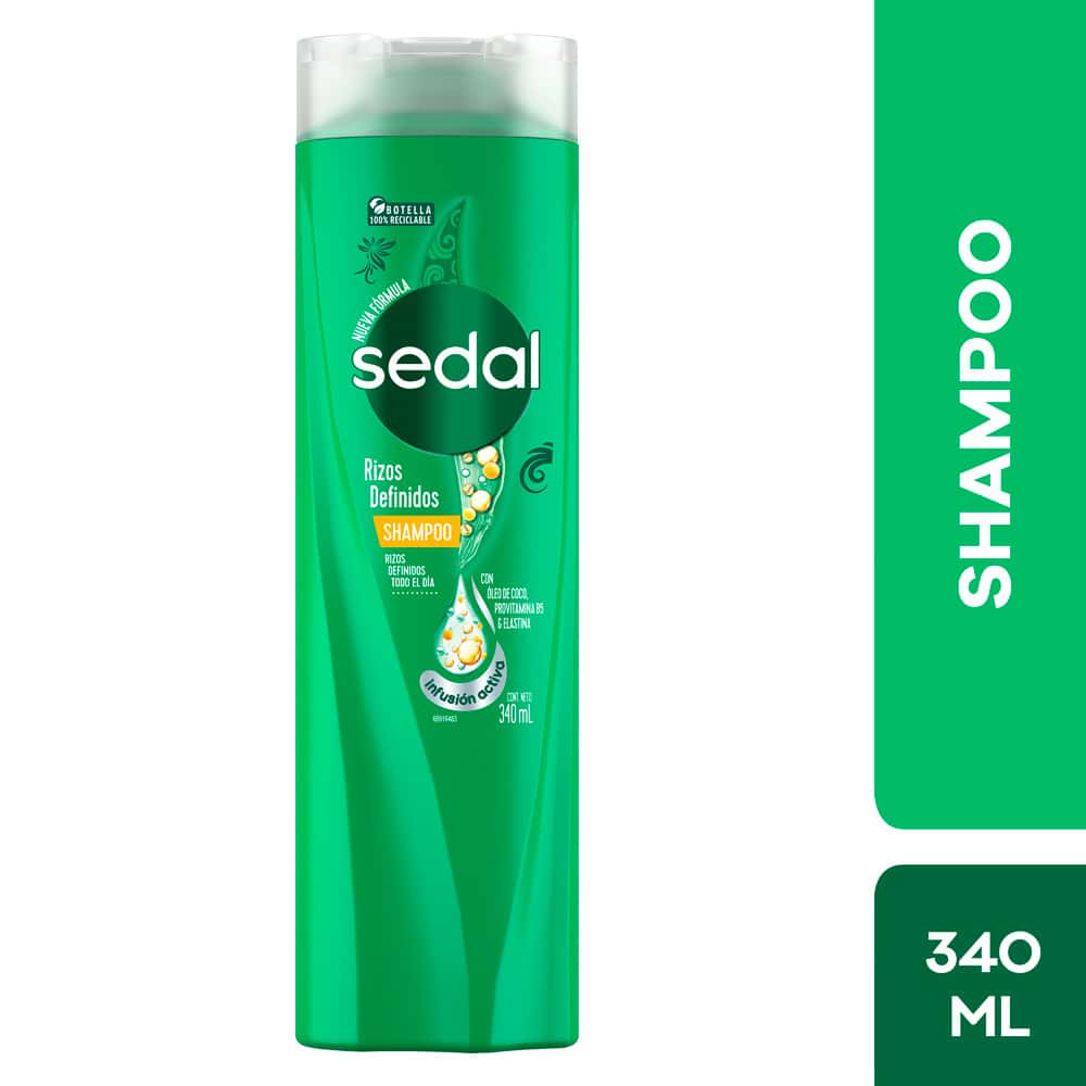 Shampoo Sedal Rizos Definidos 340ml | Inkafarma