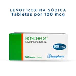 Boncheck 100 Mcg Tabletas - Caja 50 UN