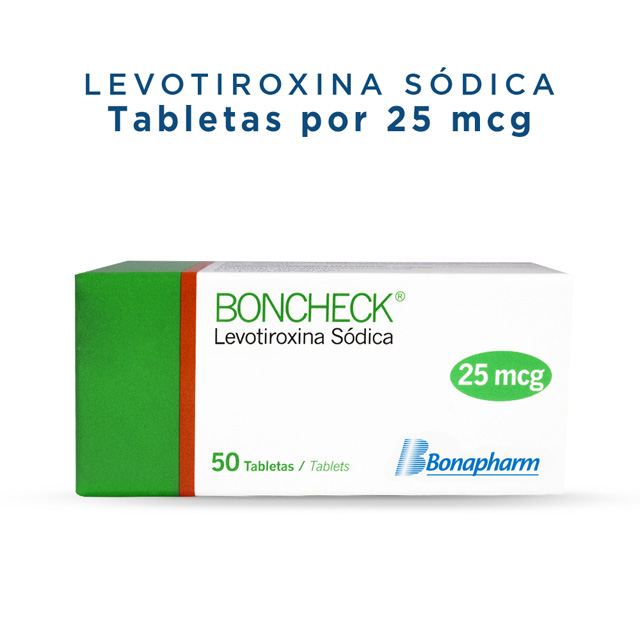 Boncheck 25 Mcg Tableta 50 UN - Mifarma
