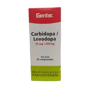 Carbidopa/Levodopa 25Mg/250Mg Comprimido