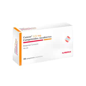 Concor 2.5mg Comprimido Recubierto