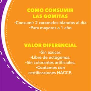 Citrato de Zinc - Gomix Zinc - 60 Caramelos Blandos - GOMIX