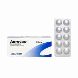 Aurovas 20mg Tableta Recubierta