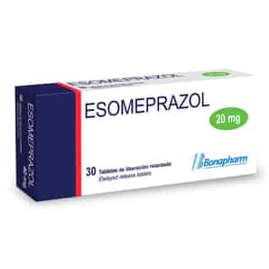 Esomeprazol 20mg Tabletas de Liberación Retardada