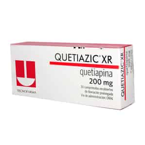 QUETIAZIC XR 200MG COMPRIMIDO RECUBIERTO DE LIBERACIÓN PROLONGADA