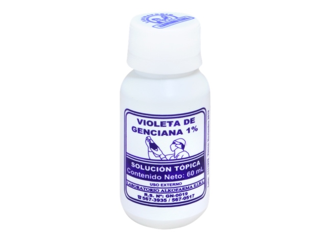 Violeta de Genciana 1% Solución Tópico 60 ML - Mifarma