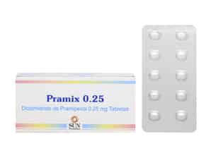 Pramix 0.25 Mg Tabletas