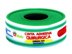 Esparadrapo Surgical Tape 1.25 cm x 5 mm, Seda