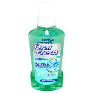 Enjuague Bucal Oral Fresh Zero Menta Fresca