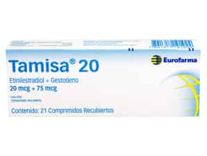 Tamisa 20 20mcg-75mcg  Comprimidos Recubiertos
