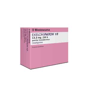 Exelon Patch 15. 27mg (13.3mg/24h) Parche Transdérmico