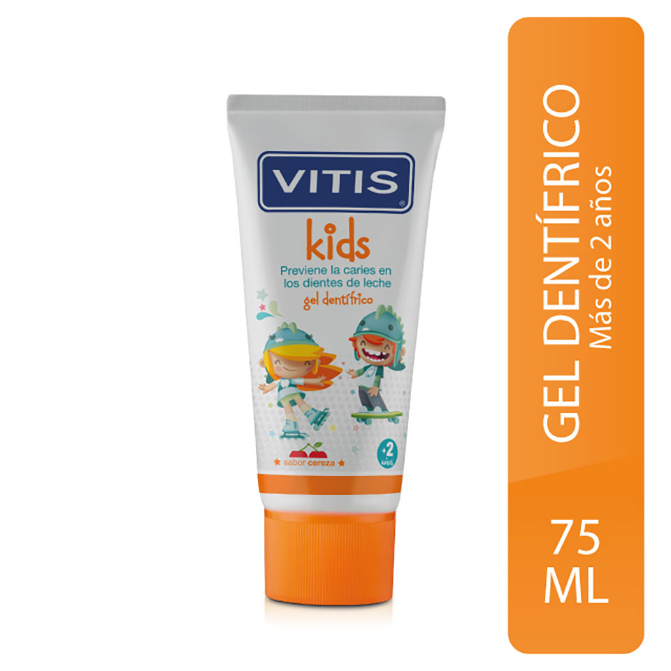 Pack Cepillo Dental VITIS kids + gel 8ml, Productos