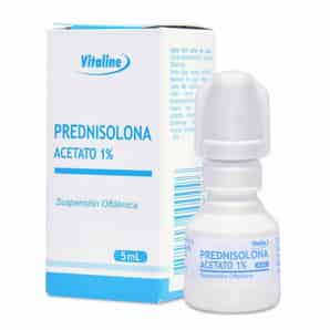 Prednisolona 1% Suspensión Oftálmica