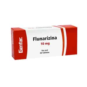Flunarizina GEF 10mg Tableta