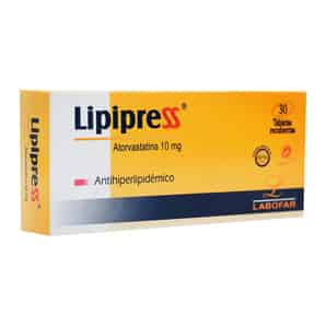 Lipipress 10mg Tableta Recubierta