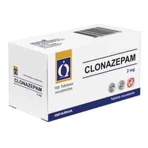 Clonazepam 2mg Tableta Recubierta