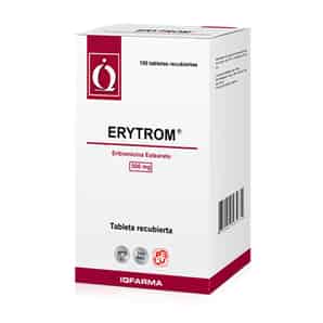 Erytrom 500mg Tableta Recubierta