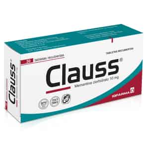 Clauss 10mg Tableta Recubierta