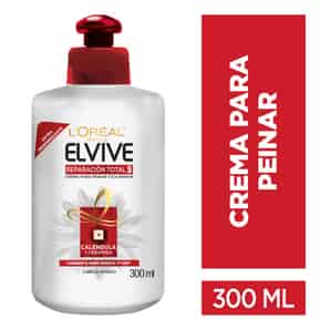 Crema para Peinar Elvive Reparación Total 5 Caléndula y Ceramida