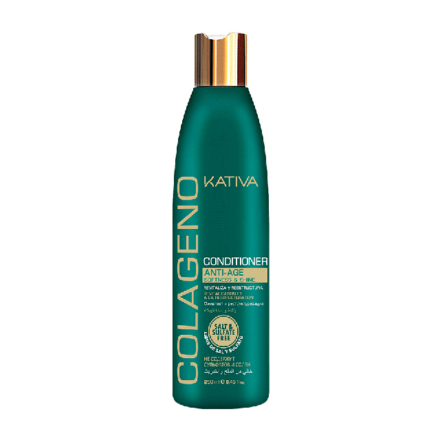 KATIVA Collagen Haarmaske – 250 Ml, Für Mehr Dichte & Glanz, Sulfat- & Salzfrei