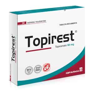 Topirest 50 mg Tableta Recubierta