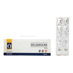 Dicloxacilina 500mg Cápsulas