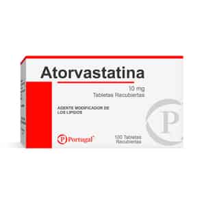 Atorvastatina 10 mg Tableta Recubierta