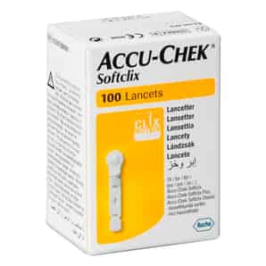 Lancetas para Glucosa AccuChek Softclix