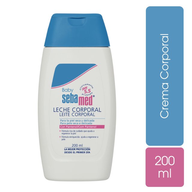 Sebamed Baby Leche Corporal 400ml - Leche corporal hidratante para la piel  sensible y delicada del bebé, indicada para uso diario : : Bebé