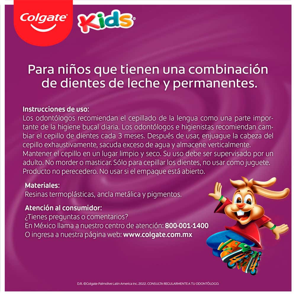 Cepillo de Dientes Colgate Niños 5+ Años