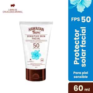 Protector Solar Facial Hawaiian Tropic Sensitive SPF50