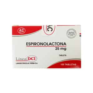 Espironolactona ACF 25mg Tableta