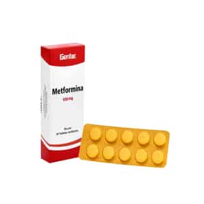 Metformina 850mg Tabletas recubiertas