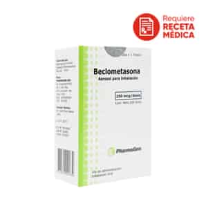 Beclometasona 250mcg/dosis Aerosol para inhalación