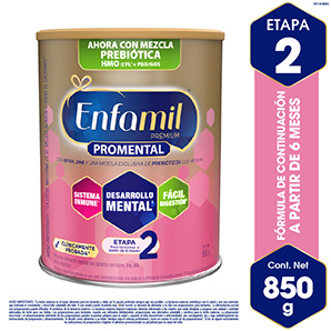 Fórmula Infantil Enfamil Premium Etapa 2, 1.1kg