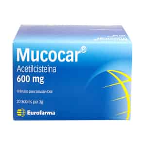 Mucocar 600mg/3g Gránulos para solución Oral