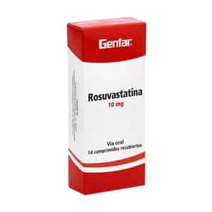 Rosuvastatina GEF 10mg Comprimido Recubierto