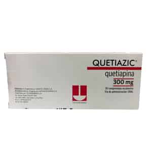 QUETIAZIC 300MG COMPRIMIDO RECUBIERTO