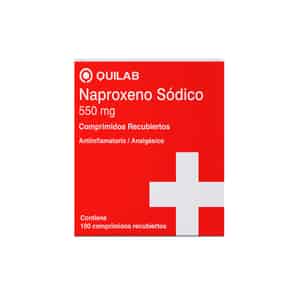 Naproxeno Sódico 550mg Comprimido Recubierto