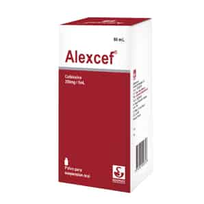 Alexcef 250mg/5ml Polvo para Suspensión Oral