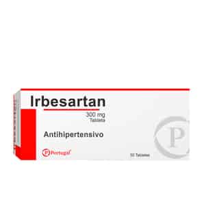 Irbesartan 300mg Tableta recubierta