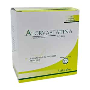 Atorvastatina 40mg Tableta Recubierta