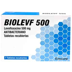 Biolevf 500mg Tableta Recubierta