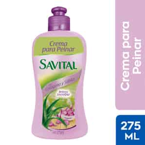 Crema De Peinar Savital Colágeno y Sábila
