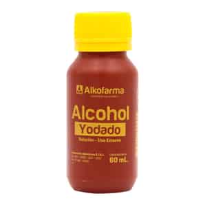 Alcohol Yodado - Frasco 60 ML