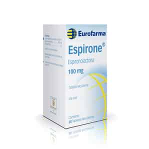 Espirone 100mg  Tableta Recubierta