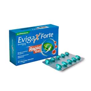 Evigax Forte 250mg Cápsula blanda